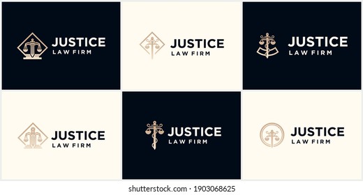 Erstellen Sie kreative Anwaltskanzlei mit einfachem Design für Vintage-Logos