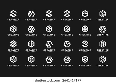 set of creative logo, logo reference for your business