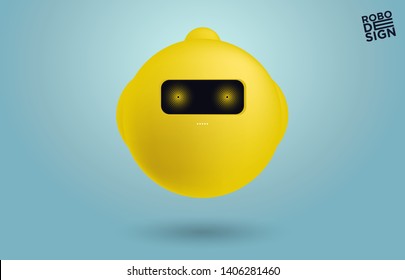 Set of creative modern robots vector character - Vector