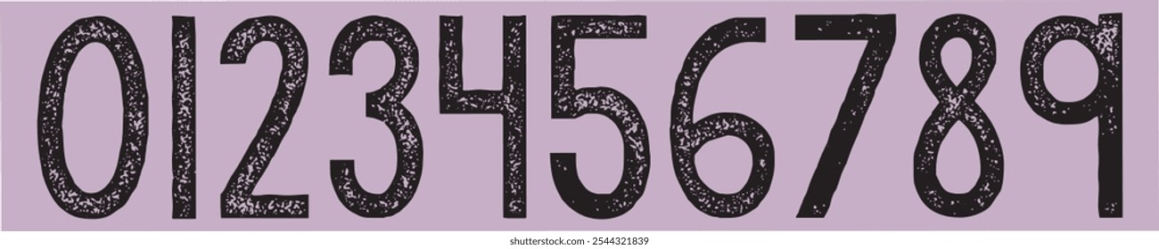 set of creative numbers 0 to 9 logo designs. abstract number design vector illustration sports and paint color art. 1 2 3 4 5 6 7 8 9 0 style letter numbers. eps file with a yellow background. 