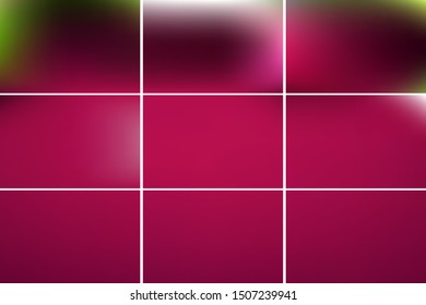 Set of creative plain background vector images