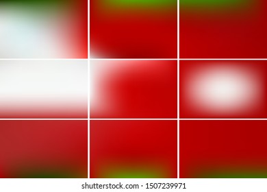 Set of creative plain background vector images