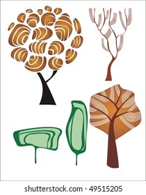 set of creative trees