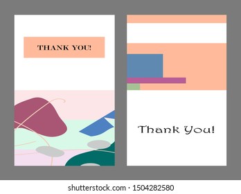 Set of creative universal cards. Designs for prints, banner, poster,card, cover, invitation, placard, brochure, flyer, wedding, birthday, party invitations.