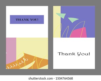 Set of creative universal cards. Designs for prints, banner, poster, placard, brochure, flyer, wedding, birthday, party invitations.