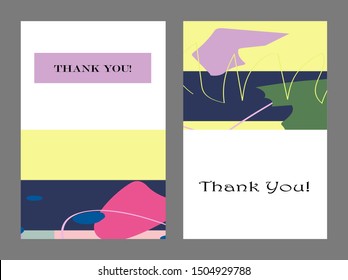 Set of creative universal cards. Designs for prints, banner, poster, placard, brochure, flyer, wedding, birthday, party invitations.