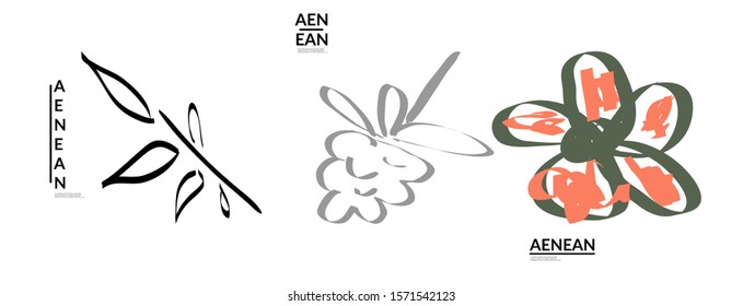 Set of creative universal doodles. Fun design elements with marker and ink textures. Simple hand drawn sketch style. Pencil and marker childish drawing. Kids art. Like child painting, design elements.