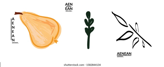 Set of creative universal doodles. Fun design elements with marker and ink textures. Simple hand drawn sketch style. Pencil and marker childish drawing. Kids art. Like child painting, design elements.