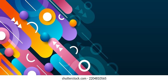 set of creative web banners of standard size with a place for photos. Business ad banner. Vertical, horizontal and square template. vector illustration EPS 10