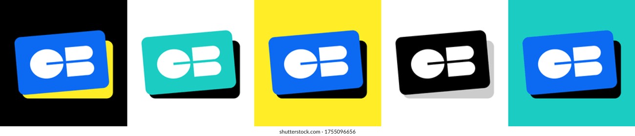 Logo carte bancaire vectoriel