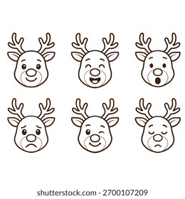 Set of a cristmass design icon gift