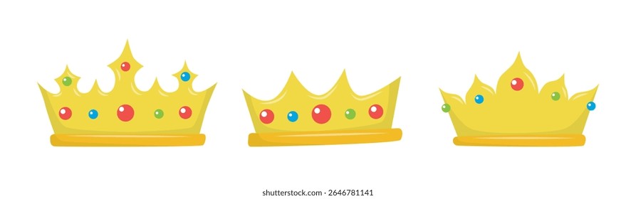 Definir a coleção de coroas com cores