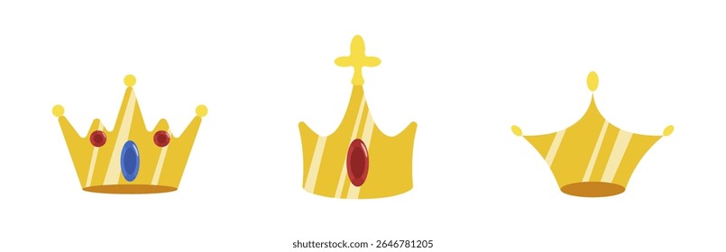 Definir a coleção de coroas com cores