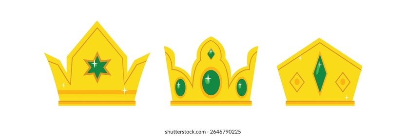 Definir a coleção de coroas com cores
