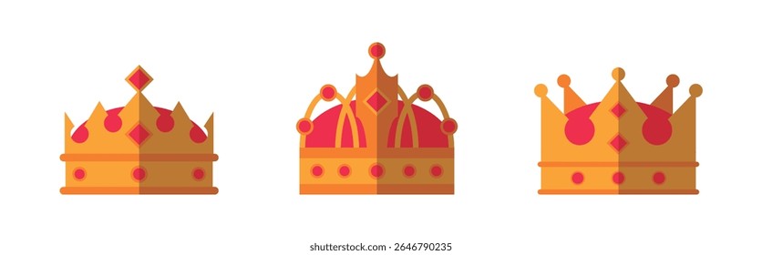 Definir a coleção de coroas com cores