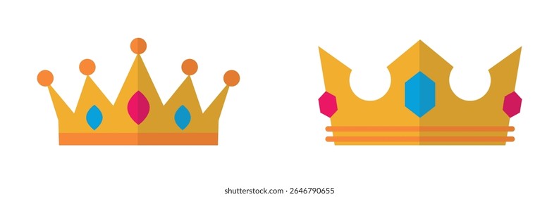 Definir a coleção de coroas com cores