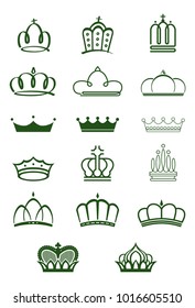 Set of Crown vectors