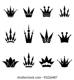 Set of crowns