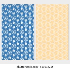 set of cube pattern. Creative design. Seamless geometry design. pastel color. Vector illustration. set of cube pattern. Creative design. Seamless geometry design. pastel color. Vector illustration.