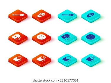 Set Cup of tea with lemon, rose, milk, Cookie or biscuit, leaf and Teaspoon icon. Vector