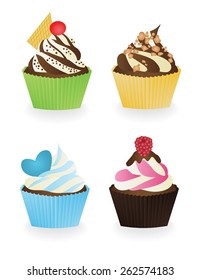 Set of cupcakes 3