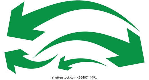 Set of Curved Arrows. Curved arrow icon set for website, design, logo, app, UI. Hand drawn arrow, Curved arrows collection.