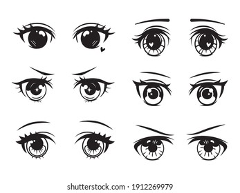 Cartoon faces expressions eyebrows hires stock photography and images   Alamy