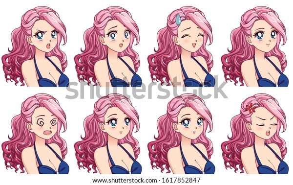 cute anime hair