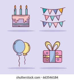 set cute babies tools icons