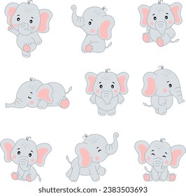 süßer Elefant
