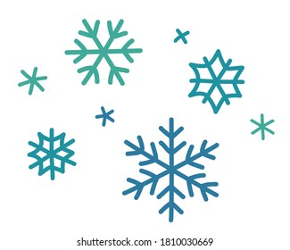 animated snowflakes background