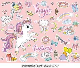 29 011 unicorn sticker images stock photos vectors shutterstock