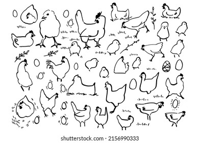 13,417 Hen doodle Images, Stock Photos & Vectors | Shutterstock