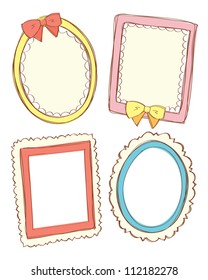 Set Of Cute Frame