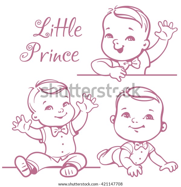 Cute Little Baby Boy Stock Image Image Of Background 24178817