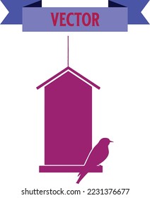 Set of cute little colorful birds isolated on white background
Vector Collection of Bird Silhouettes