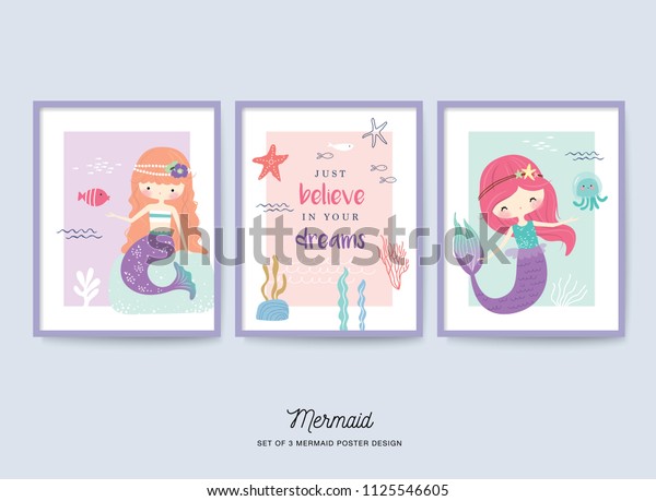 little mermaid nursery