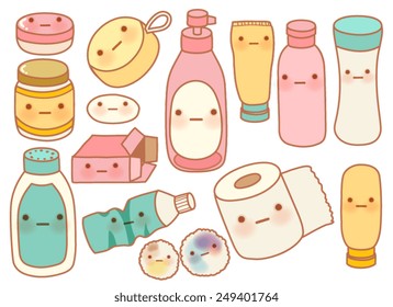 Set of Cute Rubbish - Vector file EPS10