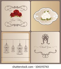 set of cute scrap book
