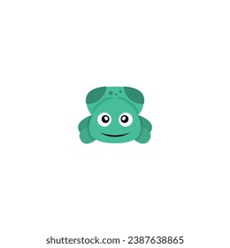 set of cute sea animals with expressions cute