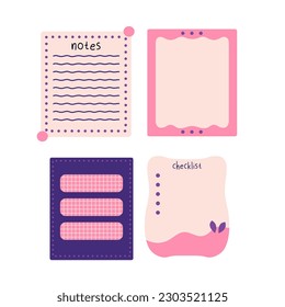 Juego De Papel De Nota Pegajosa