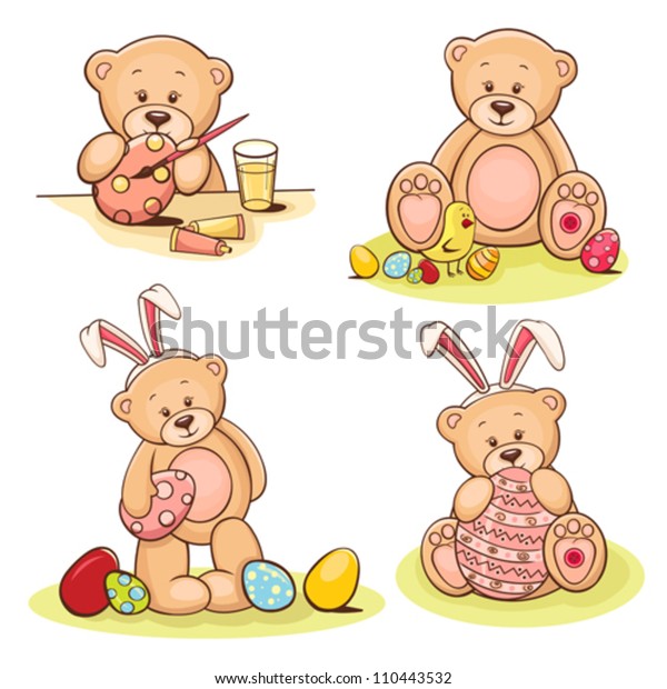 easter teddy bears
