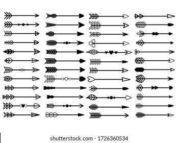 Set of cute vector arrows