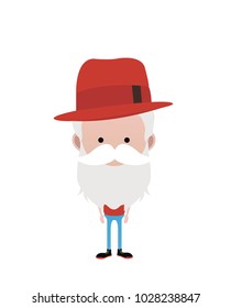 Set of cute vector characters, avatar icons