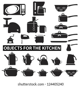 Set of cutlery icons