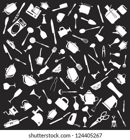 Set of cutlery icons