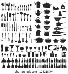 Set Of Cutlery Icons
