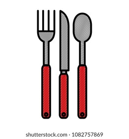 set cutlery tools icon