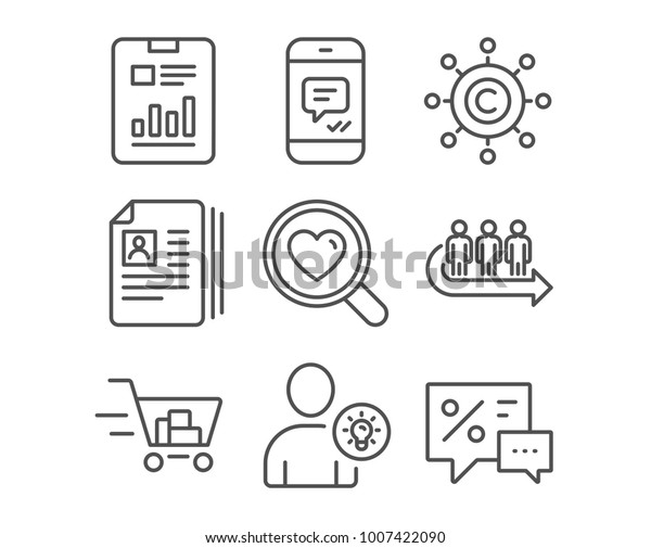 Set Von Cv Dokumenten Queue Symbolen Und Benutzerideen