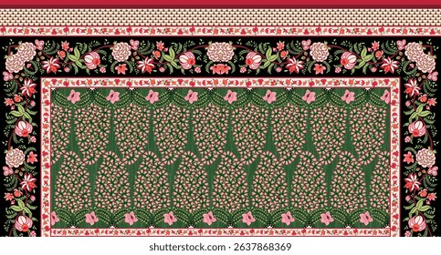 A set of damask wallpaper border pattern handmade masks for sale fesion creative flowers retro textured 